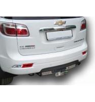 Фаркоп для Chevrolet Trailblazer 2012- 2тонны с нержавеющей пластиной Лидер Плюс