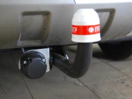 Фаркоп (ТСУ) Datsun Mi-Do съемный крюк на двух болтах Трейлер