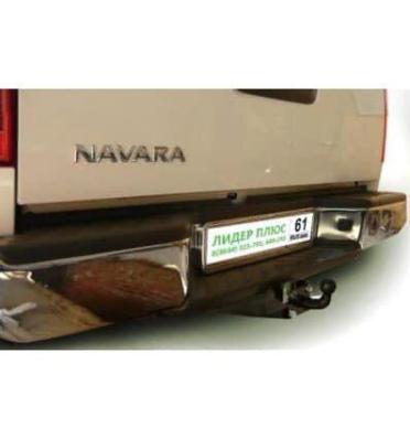 Фаркоп для Nissan Navara Double Cab (со ступенькой) 2.0тонны 2005- Лидер Плюс