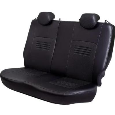 Чехлы на сидения Mazda 3 (2008-2013) Турин черная экокожа Лорд Авто