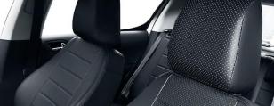 Чехлы на сидения Audi A3 (2013-2020) черная экокожа Seintex