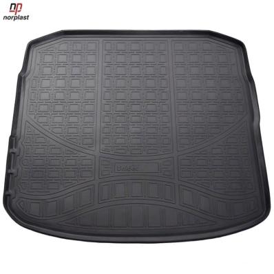 Ковер багажника для Audi A3 (8VA) (SD) (2012) (4 дв) черный полиуретановый Нор Пласт
