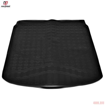 Ковер багажника для Audi A6 (C8:4Н) (2018) черный полиуретановый Нор Пласт
