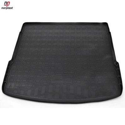 Ковер багажника для Audi Q5 (II) (2016) черный полиуретановый Нор Пласт