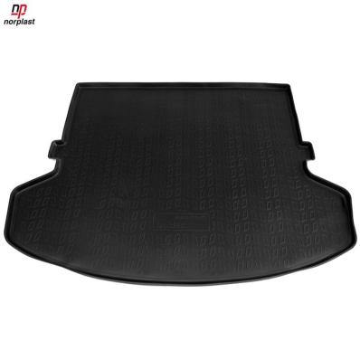 Ковер багажника для Changan CS75 (2014) черный полиуретановый Нор Пласт