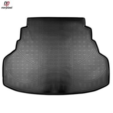 Ковер багажника для Changan Raeton (SD) (2013) черный полиуретановый Нор Пласт