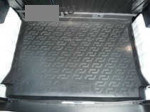 Ковер багажника Citroen Berlingo 2008- пластик Лада Локер