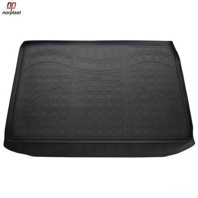 Ковер багажника для Citroen DS5 (K) (HB) (2012) черный полиуретановый Нор Пласт
