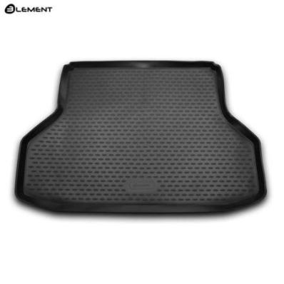 Ковер багажника Daewoo Gentra 2013- полиуретан черный Новлайн