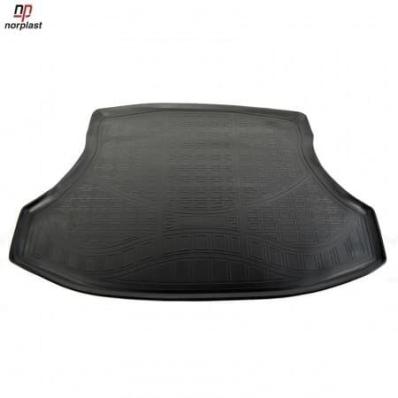 Ковер багажника для Honda Civic IX (EU)11) (SD) (2012) (4 дв)  черный полиуретановый Нор Пласт