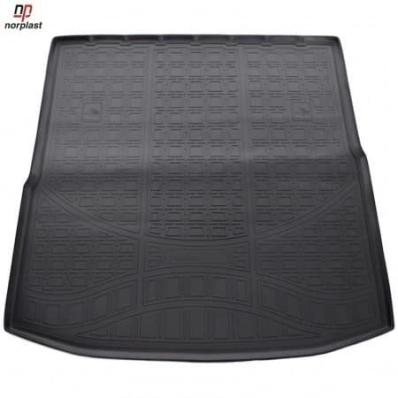 Ковер багажника для Hyundai i40 (VF) (WAG) (2011) черный полиуретановый Нор Пласт