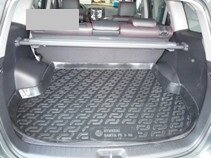 Ковер багажника Hyundai Santa Fe 2006-2012 5мест пластик Лада Локер