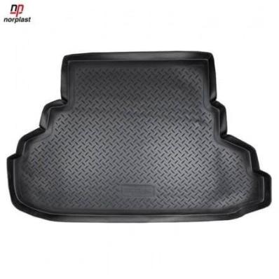 Ковер багажника для Infiniti M (Y50) (SD) (2005-2010) черный полиуретановый Нор Пласт
