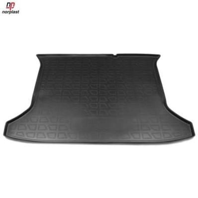 Ковер багажника для JAC S3 (2014) черный полиуретановый Нор Пласт