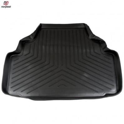 Ковер багажника для ВАЗ 2104 черный полиуретановый Нор Пласт
