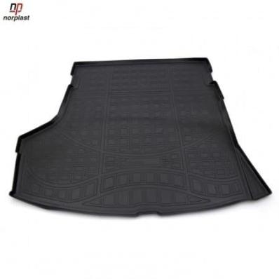 Ковер багажника для Lifan 720 SD (2014)\ Lifan Cebrium SD (2014) черный полиуретановый Нор Пласт