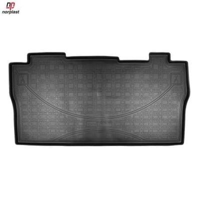 Ковер багажника для Peugeot Traveller (2018) (длинная база) черный полиуретановый Нор Пласт