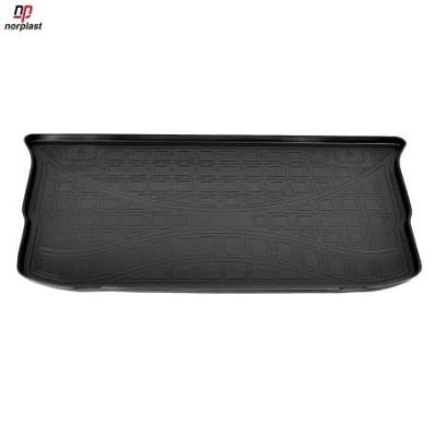 Ковер багажника для Smart Forfour W453 (2014) черный полиуретановый Нор Пласт