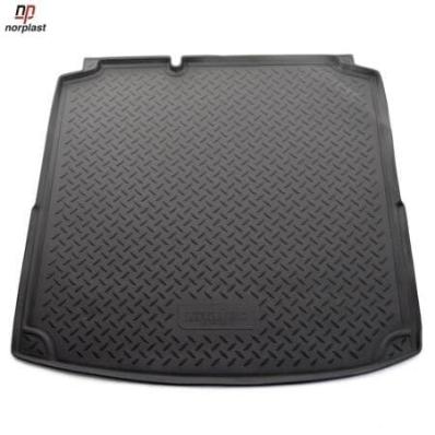 Ковер багажника для Volkswagen Jetta (SD) (2011) черный полиуретановый Нор Пласт