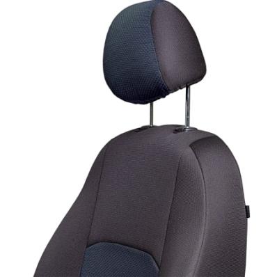 Чехлы на сидения Kia Rio X (2020-2024) Дублин черно-синий жаккард Лорд Авто