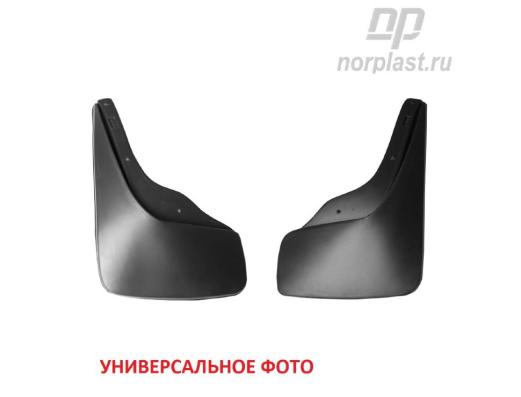 Брызговики для Kia Rio (RUS(QB) SD (2011-2015) (задняя пара) Нор Пласт