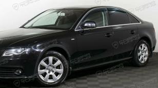 Дефлекторы окон (ветровики) Audi A4 Sd (B8/8K) 2008-2011;2012"EuroStandard"  (Ауди А4) Кобра Тюнинг