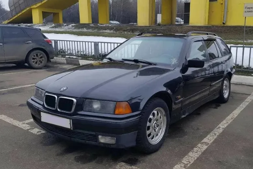 Дефлекторы окон (ветровики) BMW 3 Touring (E36) 1995-1999"EuroStandard" (БМВ Е36) Кобра Тюнинг