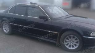 Дефлекторы окон (ветровики) BMW 7 Sd (E38) 1994-2001 (БМВ Е38) Кобра Тюнинг
