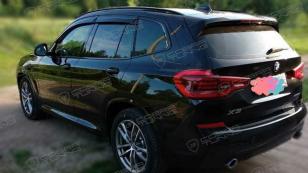 Дефлекторы окон (ветровики) BMW X3 (G01) 2017"EuroStandard" (БМВ Г01) Кобра Тюнинг