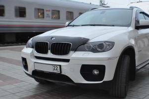 Дефлектор капота (мухобойка) BMW E70 2007-2013 (БМВ Е70) SIM