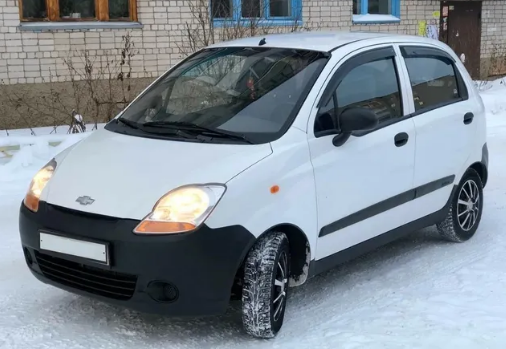 Дефлекторы окон (ветровики) Chevrolet Spark II 2005-2009 (Шевролет Спарк) Кобра Тюнинг