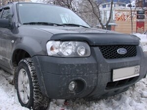 Дефлектор капота (мухобойка) Ford Escape 2000-2007 (Форд Эскейп) SIM