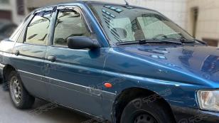 Дефлекторы окон (ветровики) Ford Escort VI Hb 5d 1995-1999 (Форд Эскорт) Кобра Тюнинг
