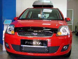 Дефлектор капота (мухобойка) Ford Fiesta 2006-2007 (Форд Фиеста) SIM