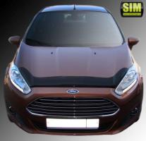 Дефлектор капота (мухобойка) Ford Fiesta 2015- (Форд Фиеста) SIM