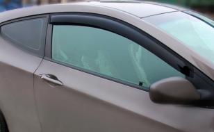 Дефлекторы окон (ветровики) Hyundai i30 HB 3двери 2012- (Хюндай Ай30) SIM