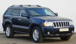 Дефлекторы окон (ветровики) Jeep Grand Cherokee III (WK) 2005-2010 (Джип Гранд Чироки) Кобра Тюнинг