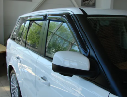 Дефлекторы окон (ветровики) Land Rover  Range Rover Sport 2005-2013 (Ланд Ровер Рэндж Ровер Спорт) SIM