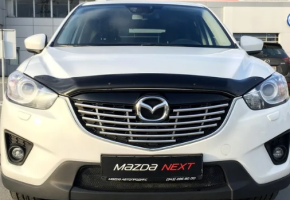 Дефлектор капота (мухобойка) Mazda CX-5 2012-2017 (Мазда СХ5) SIM