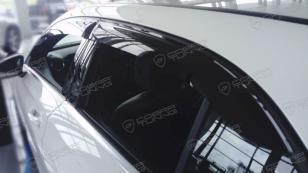 Дефлекторы окон (ветровики) Mercedes Benz A-klasse (W177) 2018 (Мерседес 177) Кобра Тюнинг