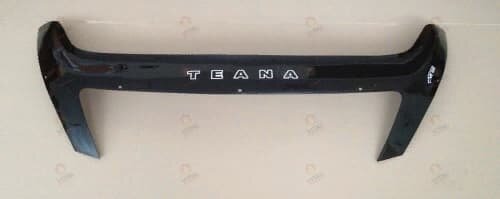 Дефлектор капота (мухобойка) NISSAN Teana (J32) с 2008–2011 г.в. (Ниссан Тиана) Вип Тюнинг
