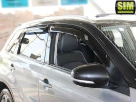 Дефлекторы окон (ветровики) Opel Astra H SD 2004-2012 (Опель Астра Н) SIM