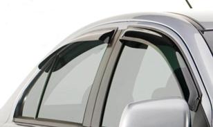 Дефлекторы окон (ветровики) Opel Astra H UN 2004-2008 (Опель Астра Аш) клеятся на скотч REIN