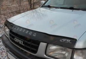 Дефлектор капота (мухобойка) Opel Frontera (B) с 1998–2003 г.в. (Опель Фронтера) Вип Тюнинг