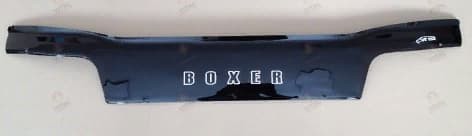 Дефлектор капота (мухобойка) Peugeot Boxer с 1994-2003 г.в.до ресталинга (Пежо Боксер) Вип Тюнинг