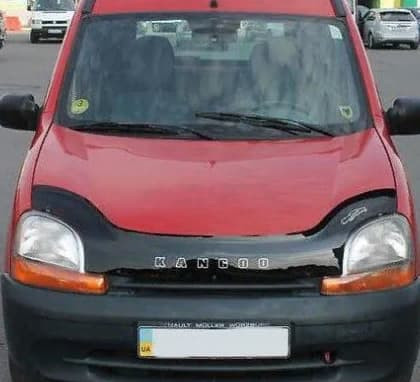 Дефлектор капота (мухобойка) Renault Kangoo c 1997-2003 г.в. (Рено Кангу) Вип Тюнинг