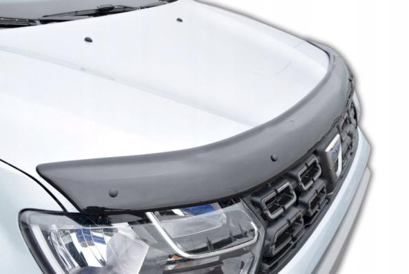Дефлектор капота (мухобойка) Renault Sandero с 2013 г.в. (Рено Сандеро) Вип Тюнинг