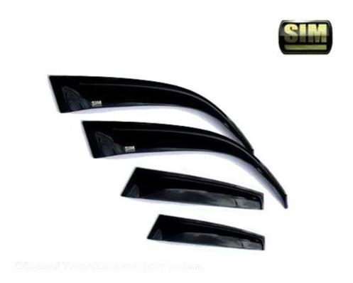 Дефлекторы окон (ветровики) Subaru Forester 2008-2012 (Субару Форестер) SIM