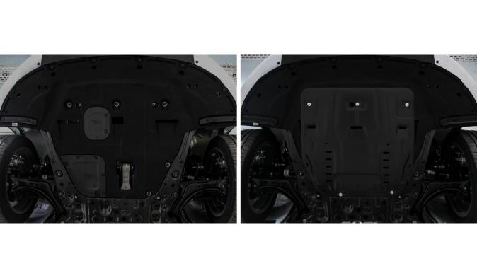 Защита картера и КПП AutoMax для Kia Sorento IV 2020-2024